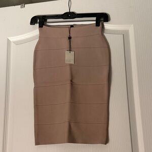 BCBGMaxAzria Blush Pencil Skirt